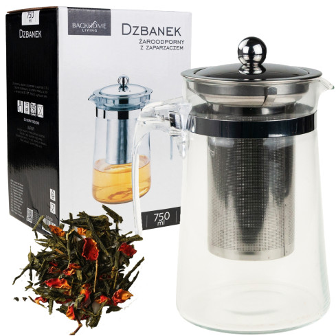 LUT4230 ŽÁRUVZDORNÝ DŽBÁN S KOVOVÝM VÍKEM 0,75 L