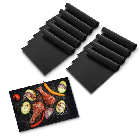 TD39 BBQ 10ER-SET GRILLMATTEN 40X33CM GRILLMATTE ZUM BACKEN MEHRZWECK