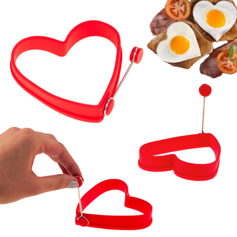 MB-10282H SACRED EGG HEART Silikon-Kuchenform
