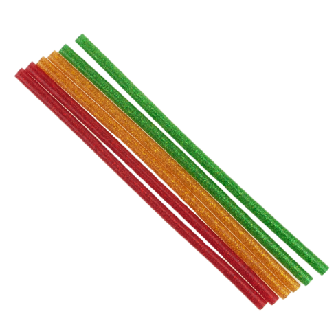 MB-13061 HEISSKLEBEPISTOLE MIT GLITTER 6 STÜCK 7MM