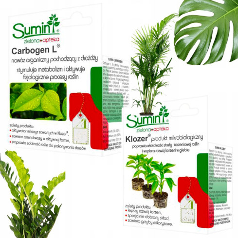 SUM34 KLOZER & CARBOGEN L SUMIN ECOLOGICAL TWO-Pack für Schädlinge in Kulturen 2x20ml