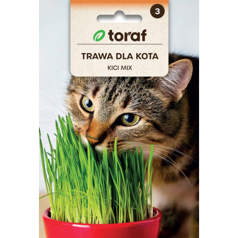 Cat grass, grass seed mix, Kici Mix, Toraf 30g