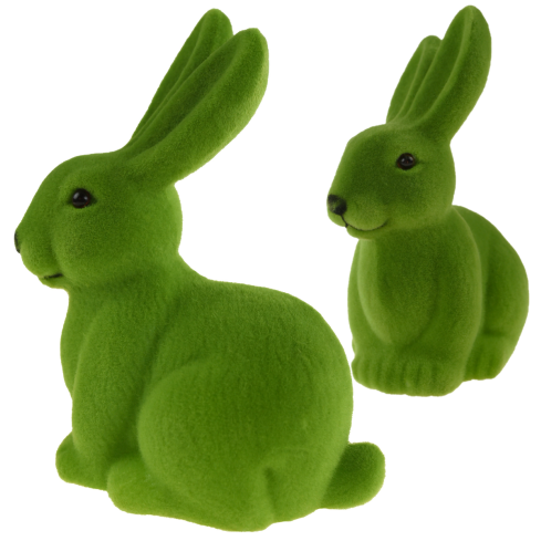 TG63605-8 Hase Hase samtweiches Weihnachtskätzchen Ornament groß 15,5 cm