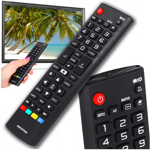 TG63281 UNIVERZÁLNÍ DÁLKOVÉ OVLÁDÁNÍ PRO TV TV SMART LG AKB74475490 NÁHRADNÍ DÍL