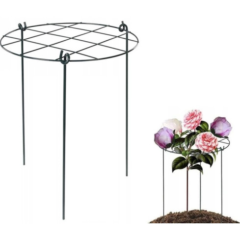 TG71422 ZAHRADNÍ PODPĚRA PRO KVĚTINY S MŘÍŽKOU NA PŘEROSTLÉ ROSTLINY