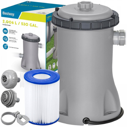 58383 FILTRAČNÍ ČERPADLO 2006l/h FILTRAČNÍ NÁDOBA BESTWAY 58383