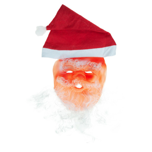 PP79 heilige mickey maske, bart, stern hut, halloweenkostüm