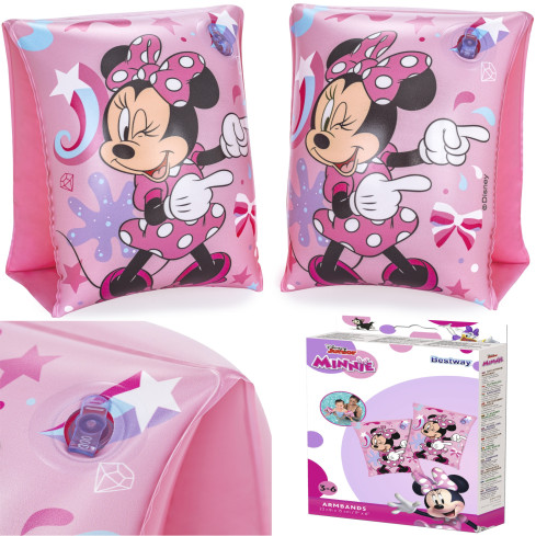 91038 Minnie Mouse Inflatable Swimming Arms for Girls
