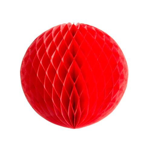 RR46 Papírová kulová lucerna Svatba Narozeniny Medová omítka