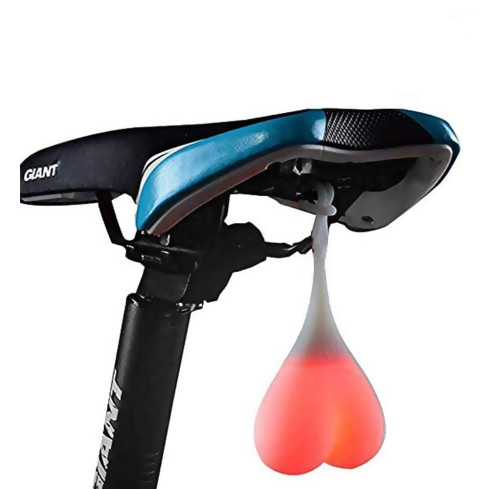 TG70275 FAHRRADLAMPE "HERZ" SILIKONEIER LED