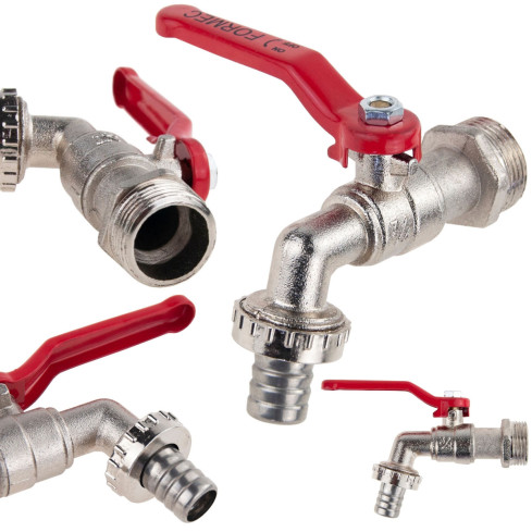 Kulový kohout RR85 3/4" FULL CRANEL pro sudy MAUZER GARDEN na VODU