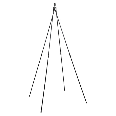 Obelisk Garden Pergola, Support for Climbing Plants, Decorative Tip, 180 cm