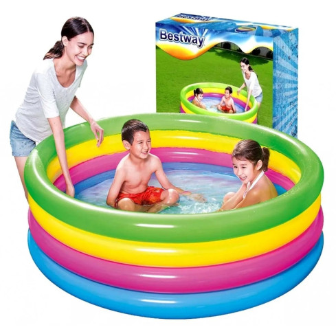 bESTWAY AUFBLASBARER GARTENPOOL FÜR KINDER 51117