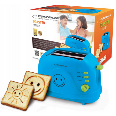 ES144N OPÉKAČ TOPINEK SMILEY BLUE ESPERANZA