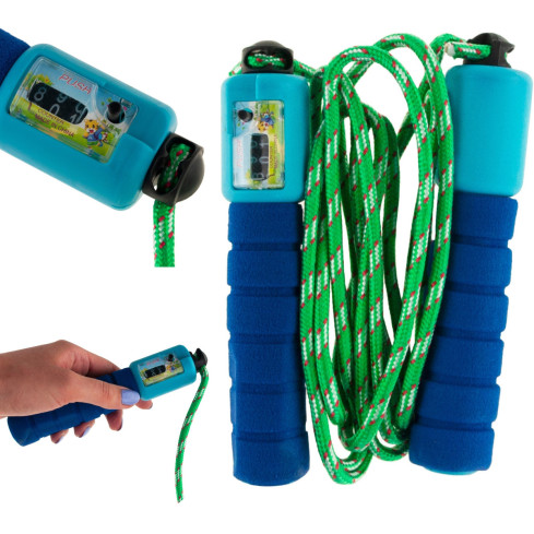 SP60 SPRINGSEIL MIT SPRUNGZÄHLER 250CM VERSTELLBAR