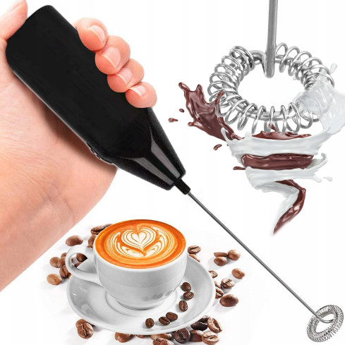 TV77 Mini Electric Milk Frother