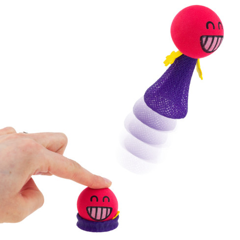 SS47 FRÜHLINGSPULLOVER LUSTIGE ELFE BUNTER SPRINGPULLI LUSTIGE GESICHTER