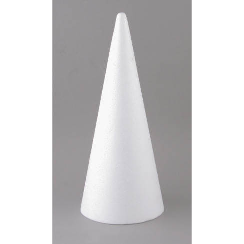 PP23 STYROPIAN CONE 28cm polystyrenové šišky na vánoční stromek