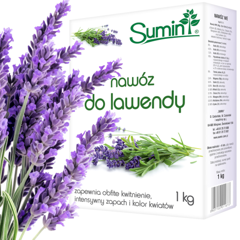 SUM13 Lavender Fertilizer, Sumin Fertilizer 1 kg, Abundant Blooming, Rich Formula, Lavender Fertilization