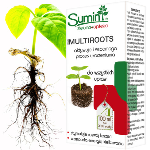 SUM28 Sumin Multiroots Rooting Agent, for rooting cuttings and bulbs of ornamental plants, 100 ml