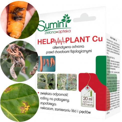 SUM39 Sumin Help Plant 20 ml, a foliar spray for copper deficiency in plants, replenishes copper deficiencies