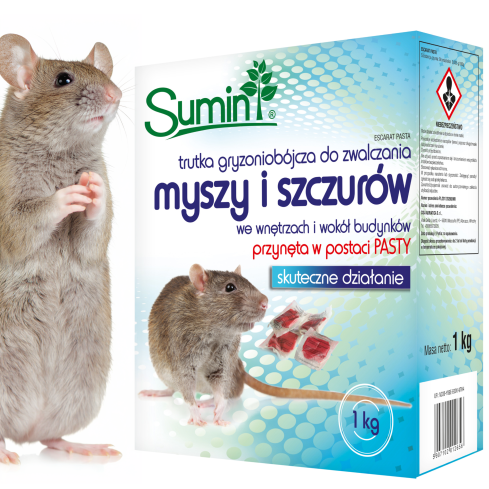 SUM58 Soft Poison 1 kg for Rodents (Mice and Rats)