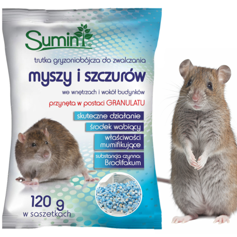 SUM62 Sumin Granular Pesticide 25 ppm 120 g