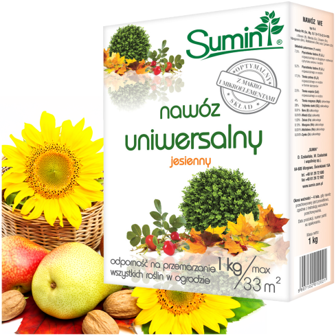 SUM70 Sumin All-Purpose Fall Fertilizer, 1 kg, Optimal Formula