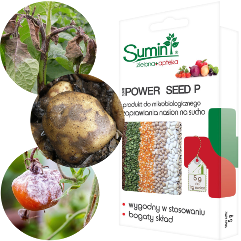 Organic seed treatment, natural, rich formula, Power Seed, 5g