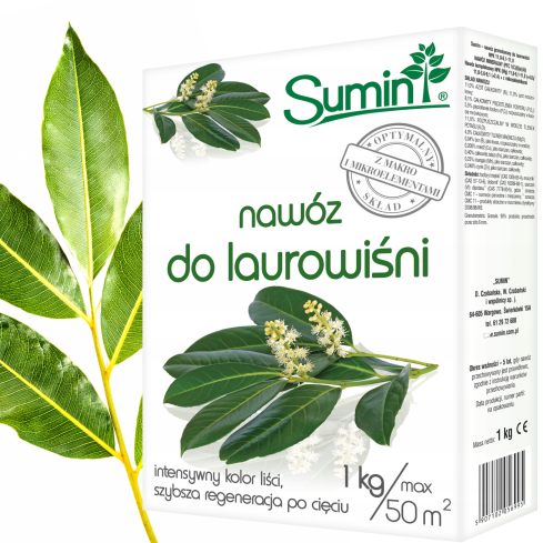 SUM76 Fertilizer for cherry laurel, multi-component fertilizer for shrubs and hedges, 1 kg