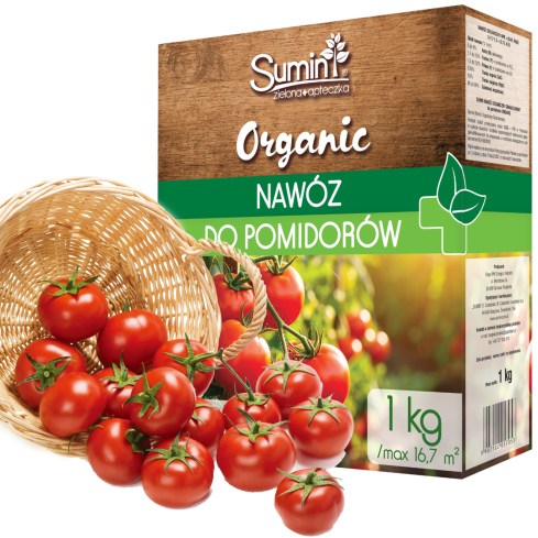 SUM79 Organic Fertilizer for Tomatoes and Vegetables, Sumin Organic, 1 kg, Organic Granules