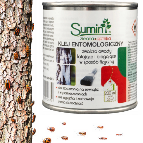 SUM9 Sumin Insect Glue for Controlling Flying and Crawling Insects, 200 ml