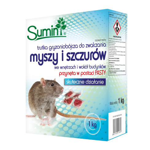 SUM58 SOFT GIFT 1KG SUMIN FÜR NAGER MÄUSE RATTEN GIFT
