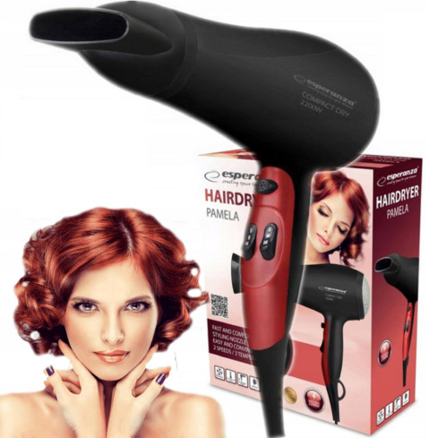 ES123 HAARTROCKNER 3-Stufen-Regelung + Kaltluftgebläse POWERFUL 2200W