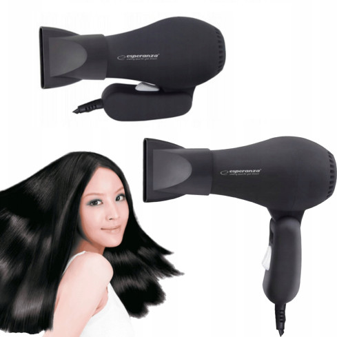 ES16B FALTBARER KOMPAKTER REISEHAARTROCKNER 750W