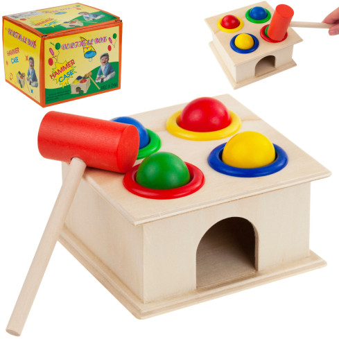 TG50055 Wooden Hammering Game + Hammer