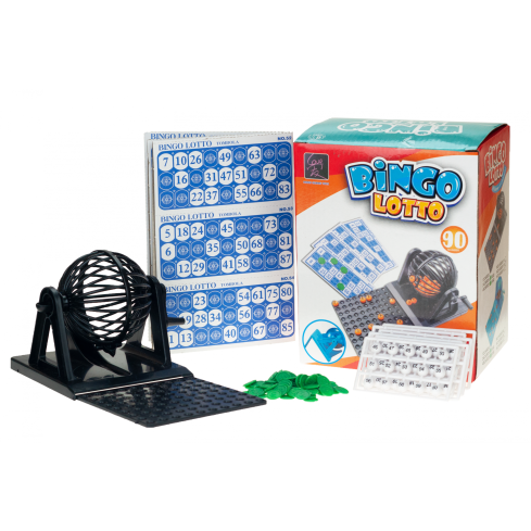 TG55506 BINGO FAMILIENSPIEL LOTTO LOTTERIEMASCHINE