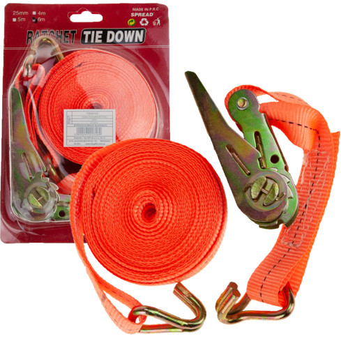 TG56142 TRANSPORTNÍ PÁS 2T 25MM 6M RÁČNOVÝ NAPÍNÁK TRANSPORTNÍHO PÁSU