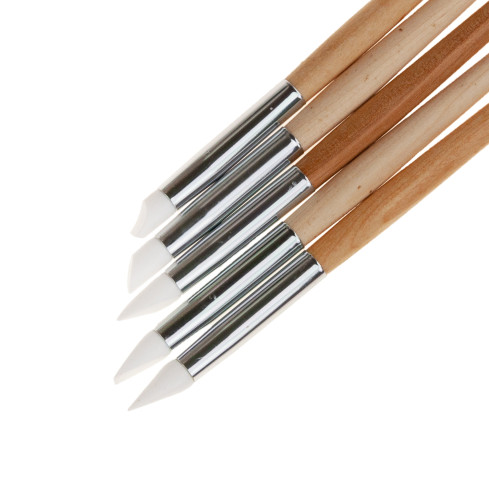 TG56428 Silicone Decorating Brushes, Set of 5