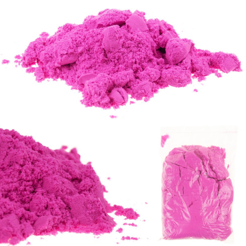 TG60132-4 KINETICKÝ PÍSEK MAGIC 1KG PÍSKOVÁ BARVA RŮŽOVÁ