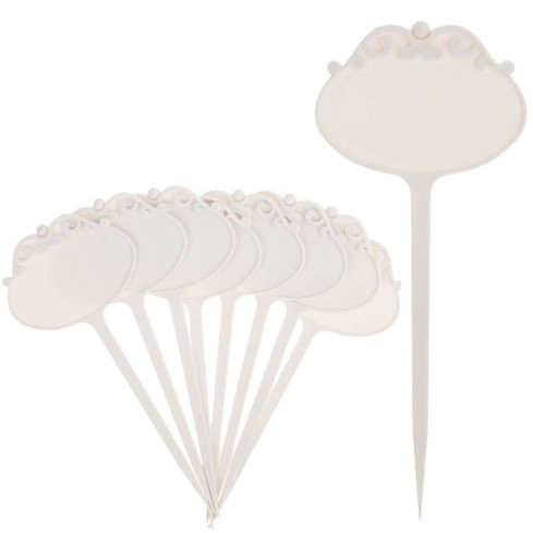 TG60487 ETIKETTIERUNG TAGS PFLANZE SAMEN SÄMLINGE MARKER 8PCS/KPL