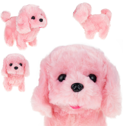 TG64208-2 INTERAKTIVER HUND WALKING PUPPY rosa