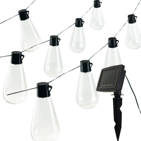 TG64622 SOLÁRNÍ GIRLANDA VEDLA ZAHRADNÍ ŘETĚZ PŮDNÍ DEKORATIVNÍ SOLÁRNÍ PANEL