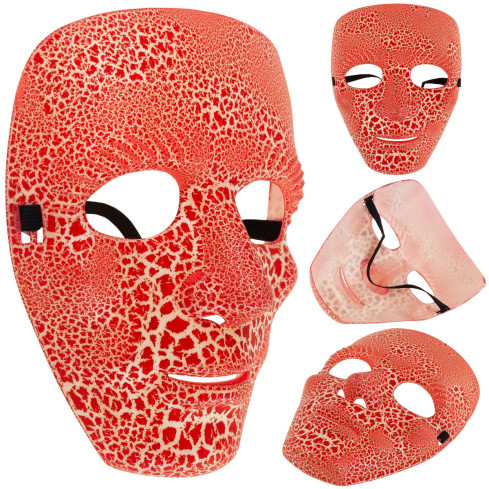 TG66284 HALLOWEEN TEUFEL MASKE KRIPPENSPIEL VERKLEIDUNG