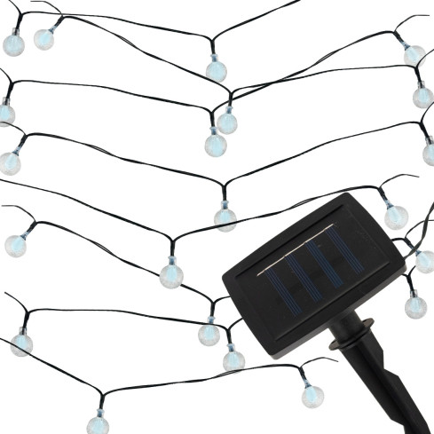 TG66777 SOLARLEUCHTEN 20LED GIRLANDE LICHTERKETTE