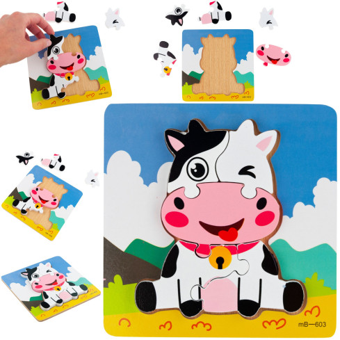 TG67017 HOLZPUZZLE PÄDAGOGISCHE FUDGE-BLÖCKE