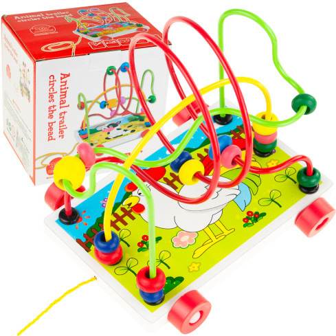 TG67025 PÄDAGOGISCHES LABYRINTH VERFLOCHTENE GROSSE MULA-KREISE