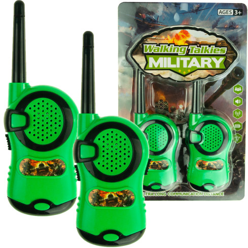 TG71168-NEW Military Walkie-Talkie Set for Kids