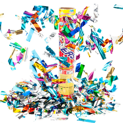 TG71311 KONFETOVÁ PARTY TRUBKA PRO SILVESTROVSKÉ VEČÍRKY