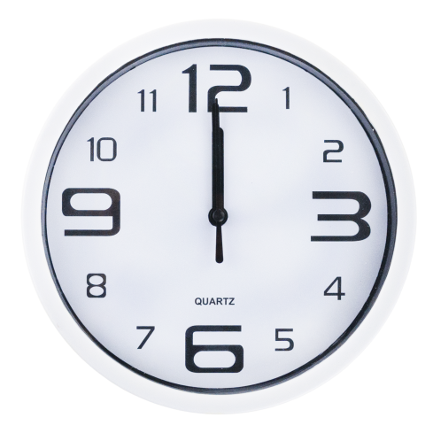 TG71354-1 WANDUHR LESBARER SEKUNDENZEIGER STILVOLL DICK FÜR WOHNZIMMER KÜCHE